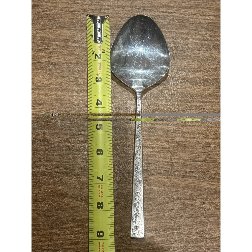 International Silver 1847 Rogers Silverplate  SILVER LACE- 5 Serving Pcs.